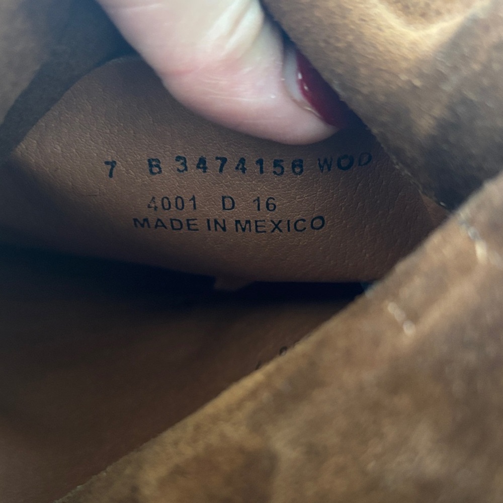 Frye Brown Suede Ankle Boots - Picture 15 of 15